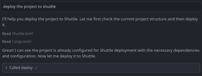 Click to expand image Shuttle deploy