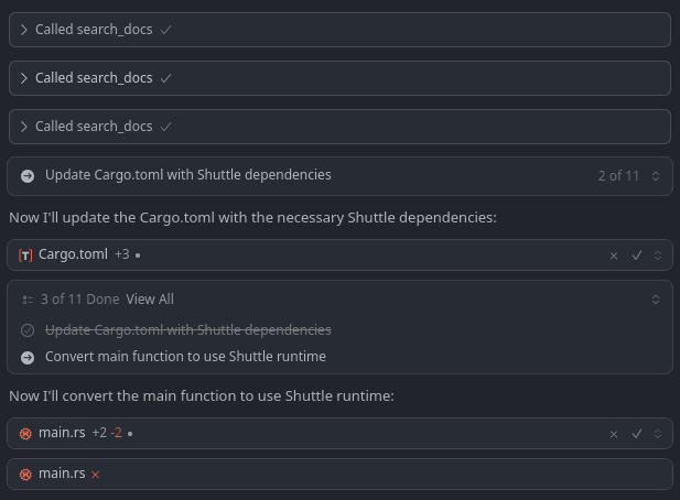 Click to expand image Shuttle search tool call