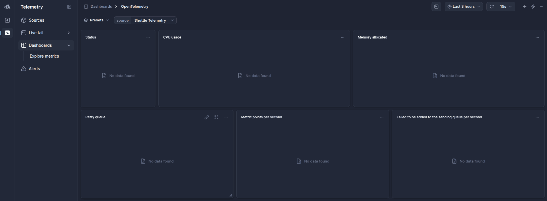Click to expand image BetterStack Default Dashboard